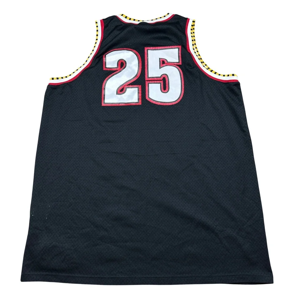 Nike Maryland Terrapins Basketball Jersey 25 Black Red White Elite XXL NCAA Mens